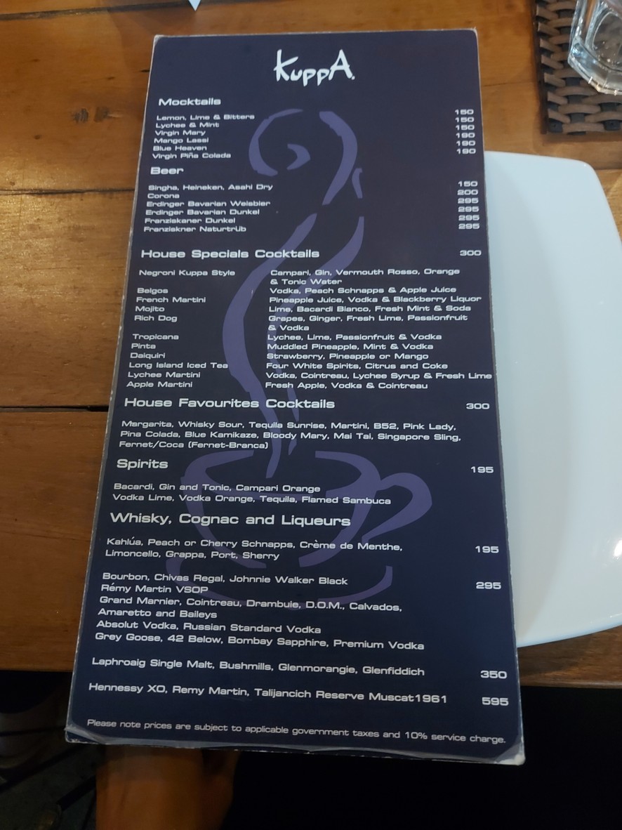 Kuppa menu 4
