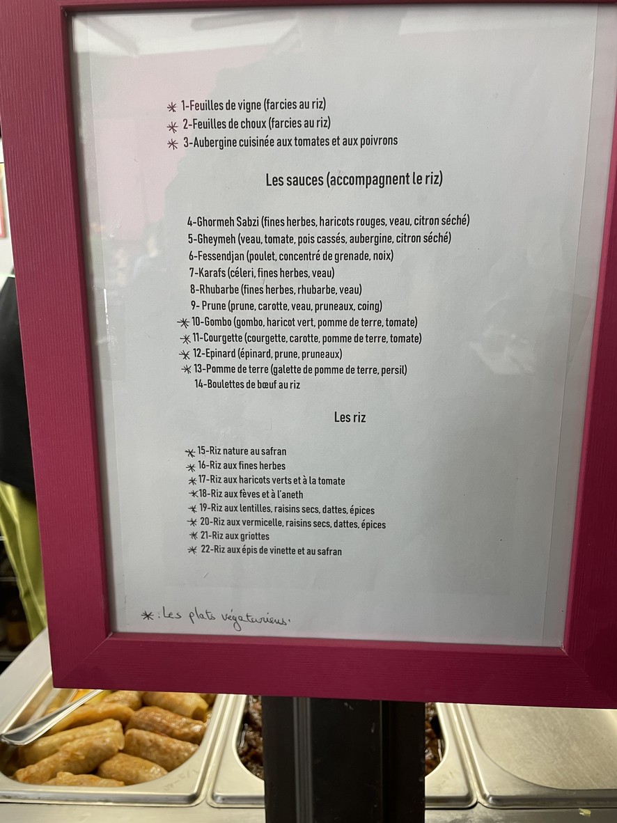 A Table menu 3