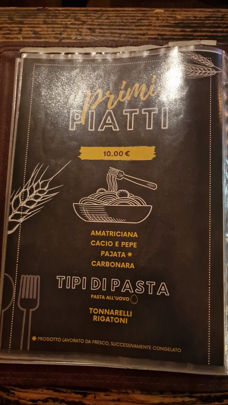Vecchio Franklyn menu 2