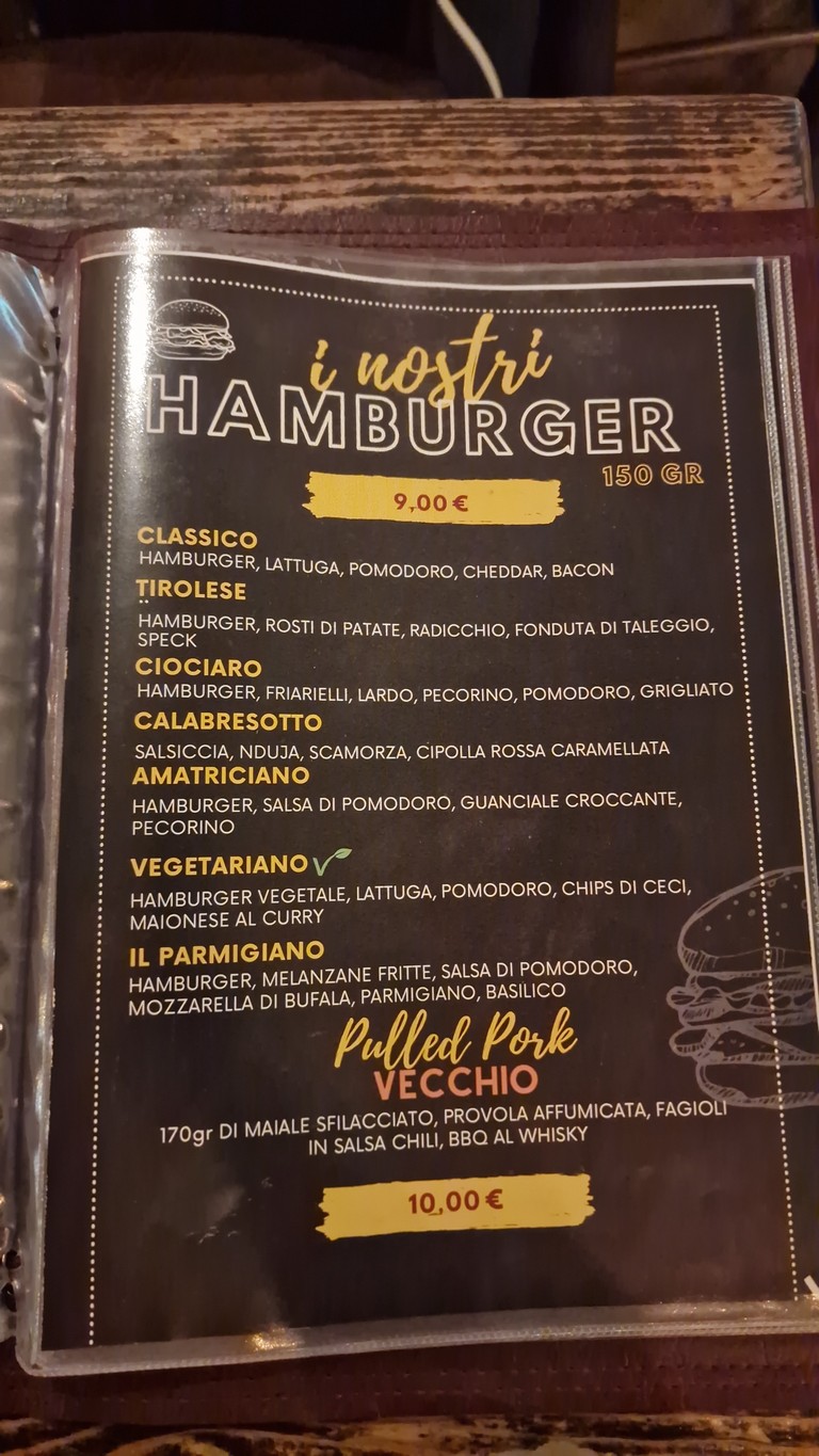 Vecchio Franklyn menu 3
