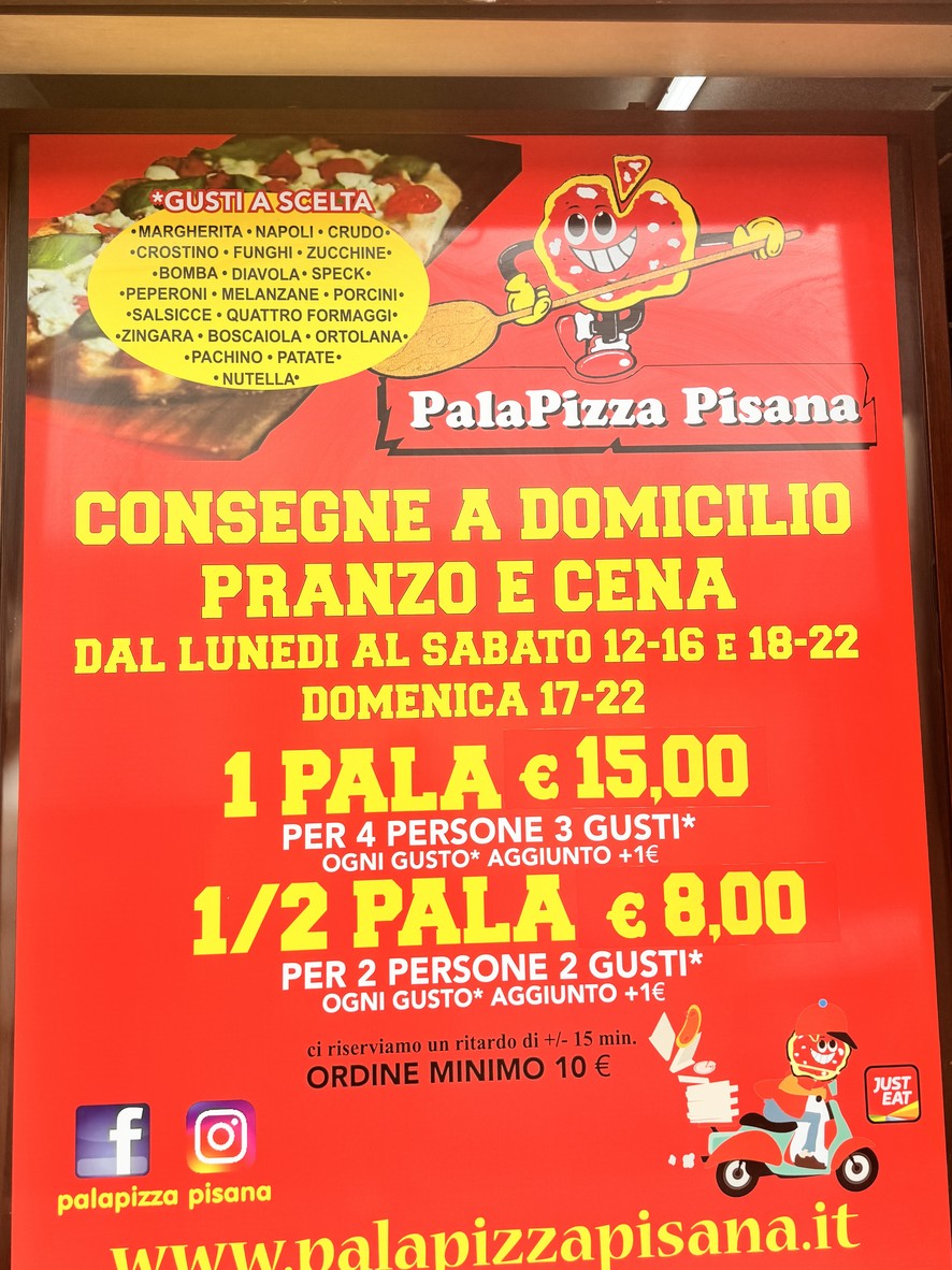 Palapizza menu 1