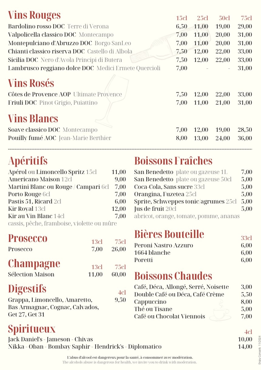 Nonno menu 4