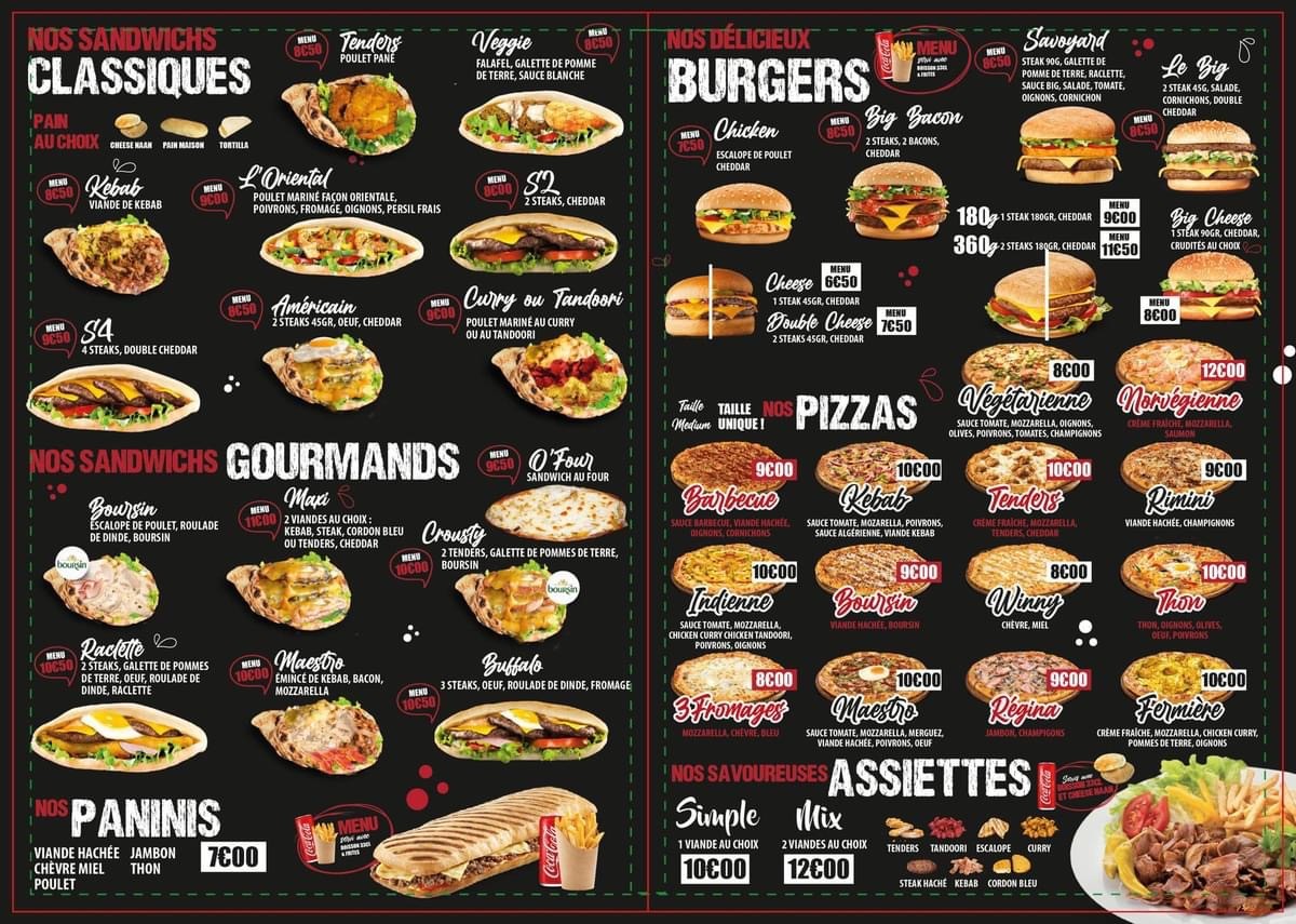 O maestro menu 2