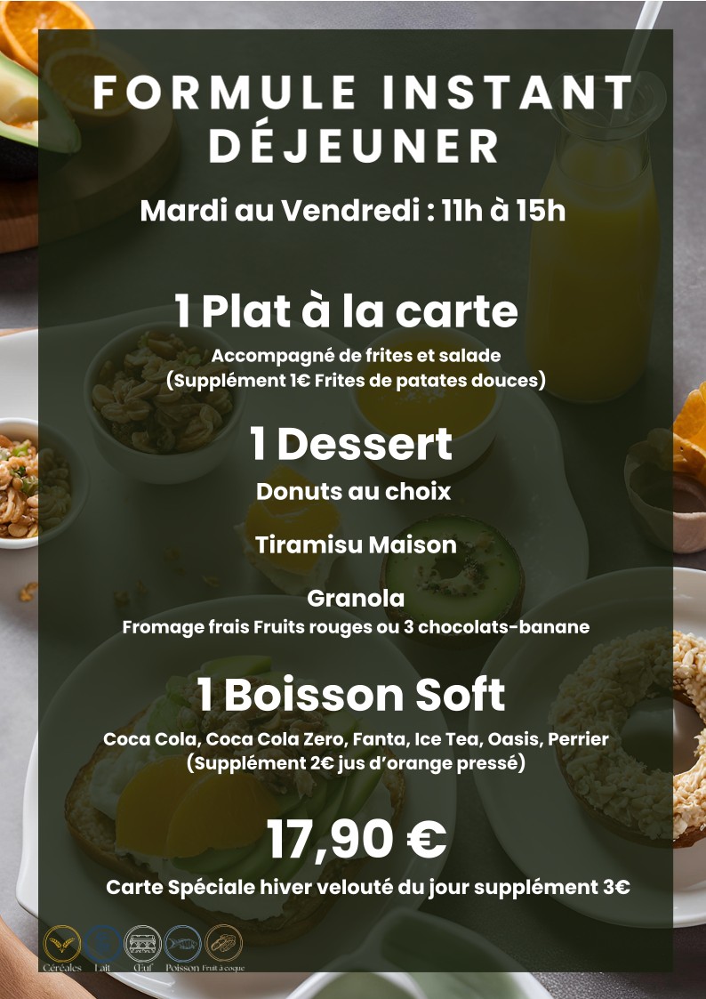 Instant donuts menu 1