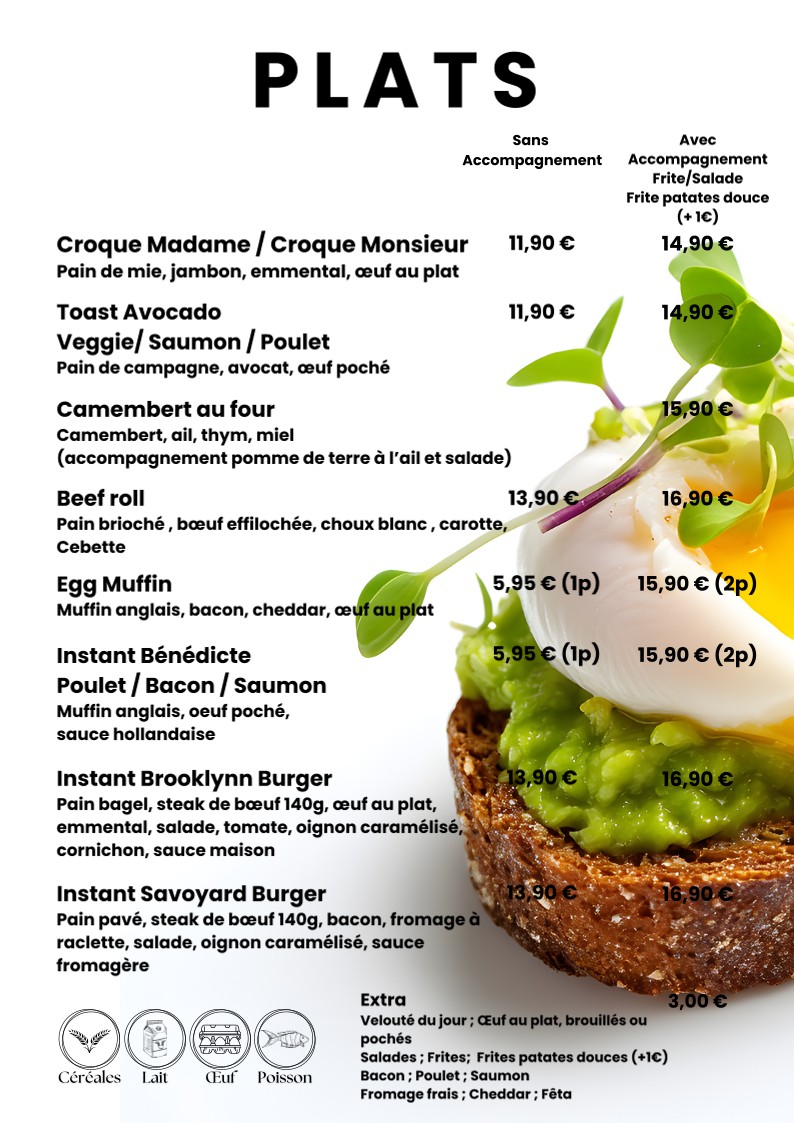 Instant donuts menu 2