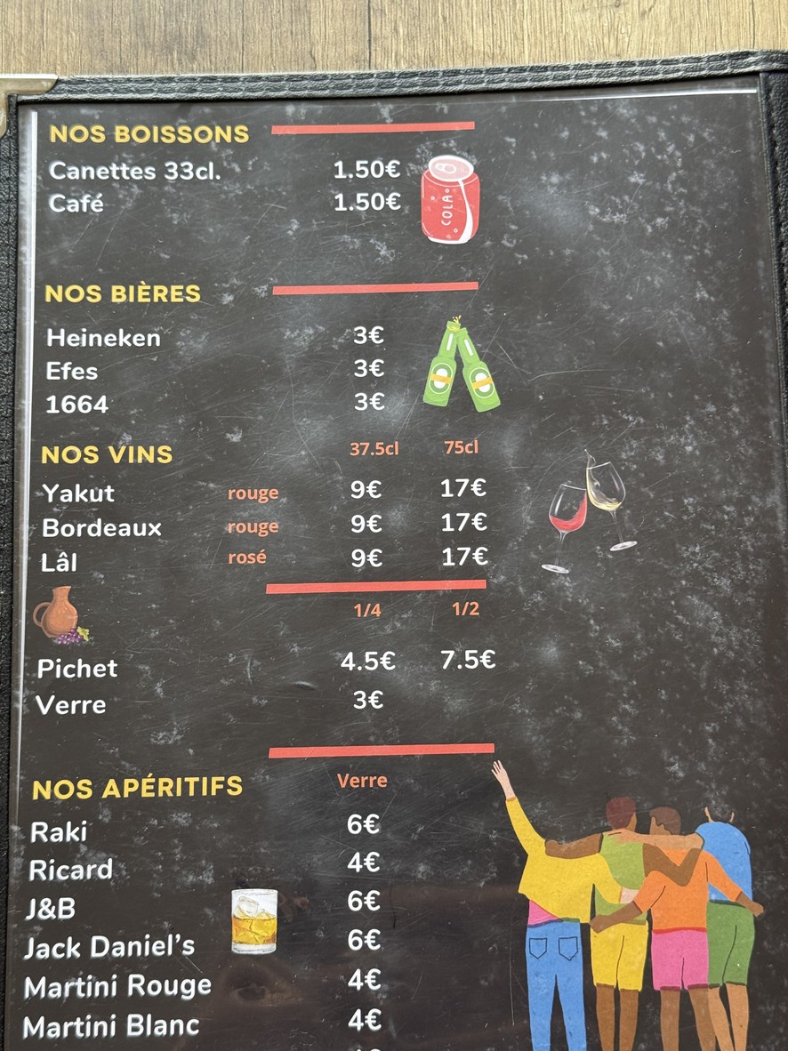 Tombik Kebab menu 2