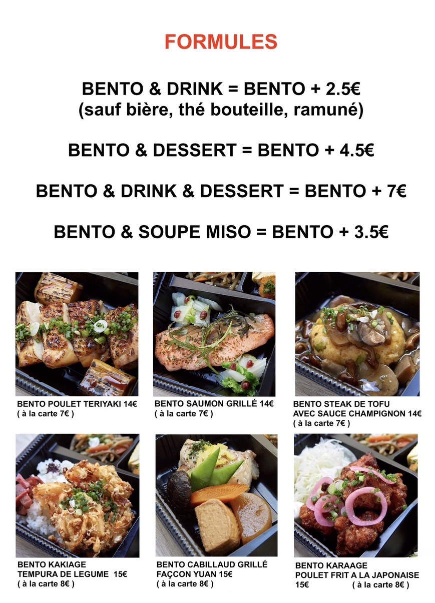 BENTO&GO! menu 2