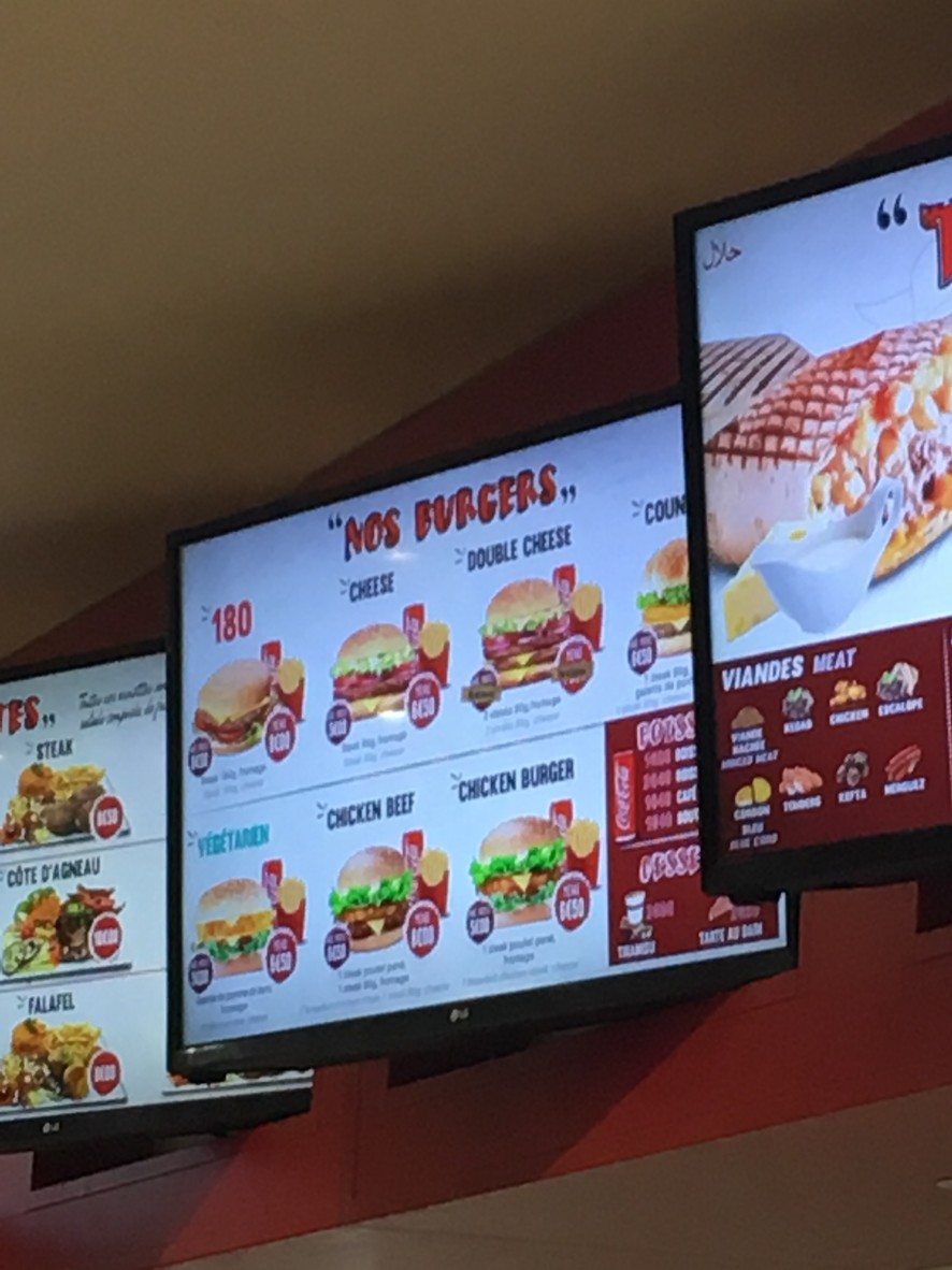 Kebab Halal menu 2