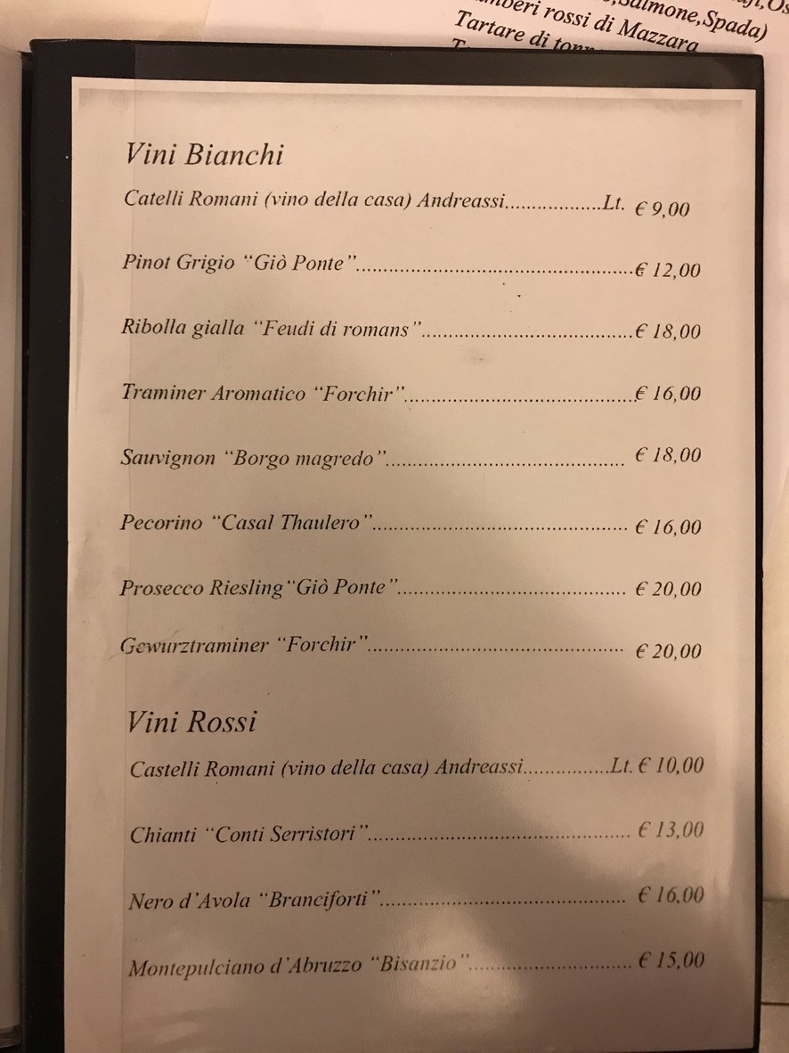 Pizzeria Ristorante Novecento menu 4