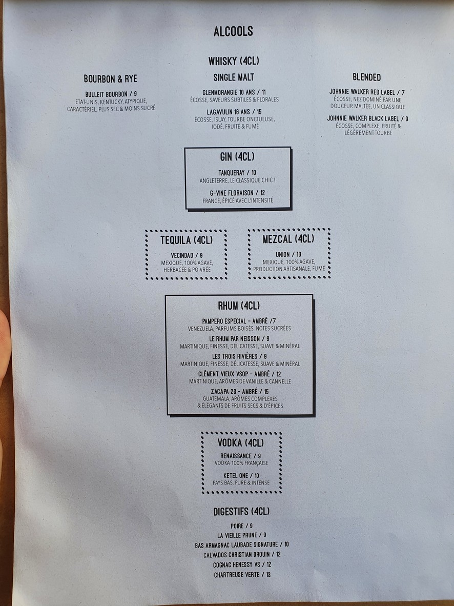 Comptoir Du Marche menu 4