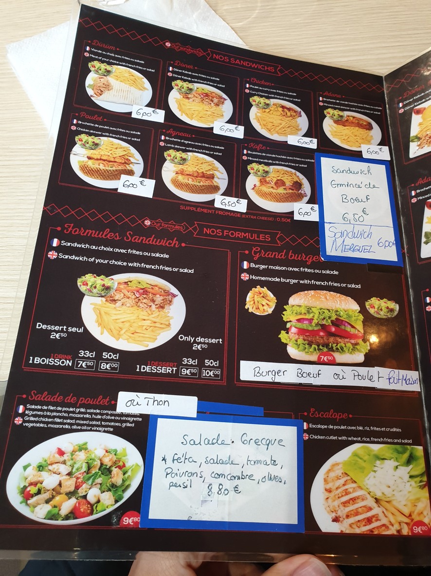 Le Paristanbul menu 2