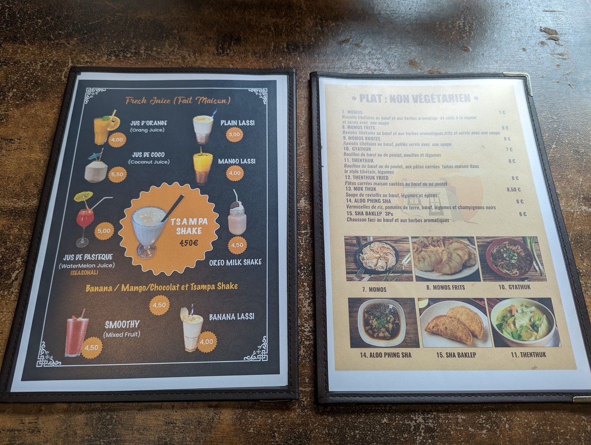 Yak Café menu 4