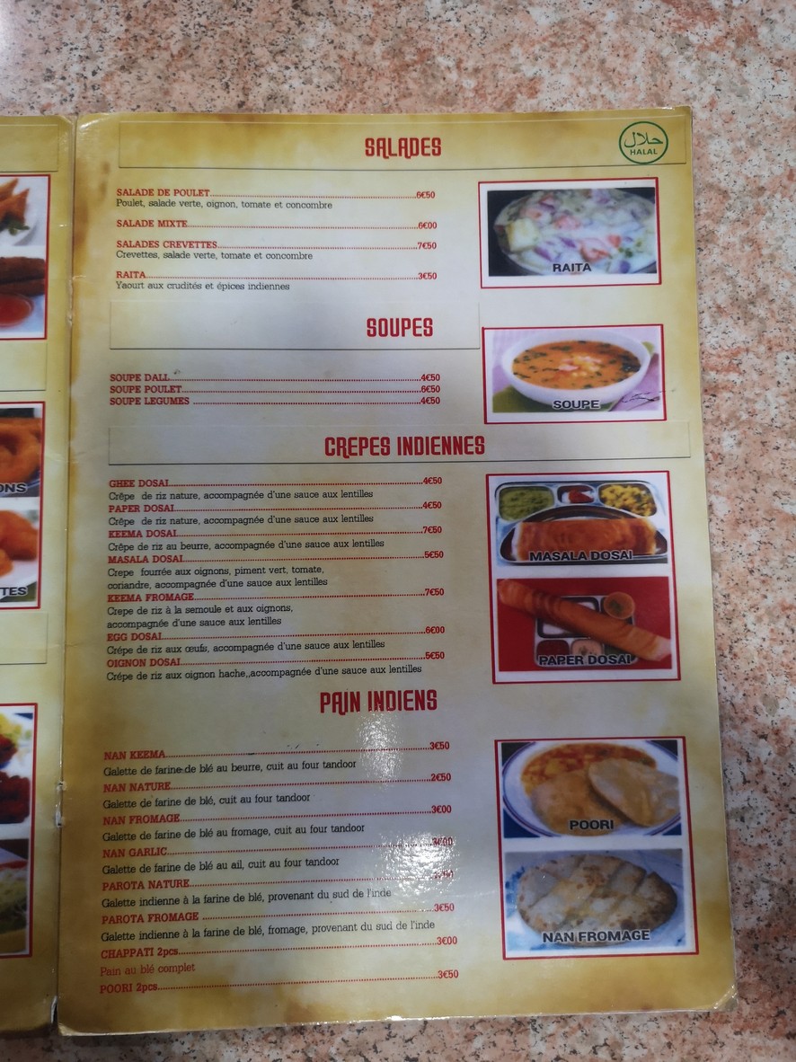 Jaffna Café menu 2