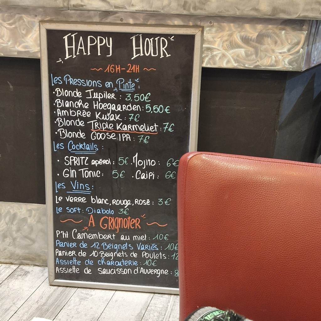 Le Duo D & S menu 1