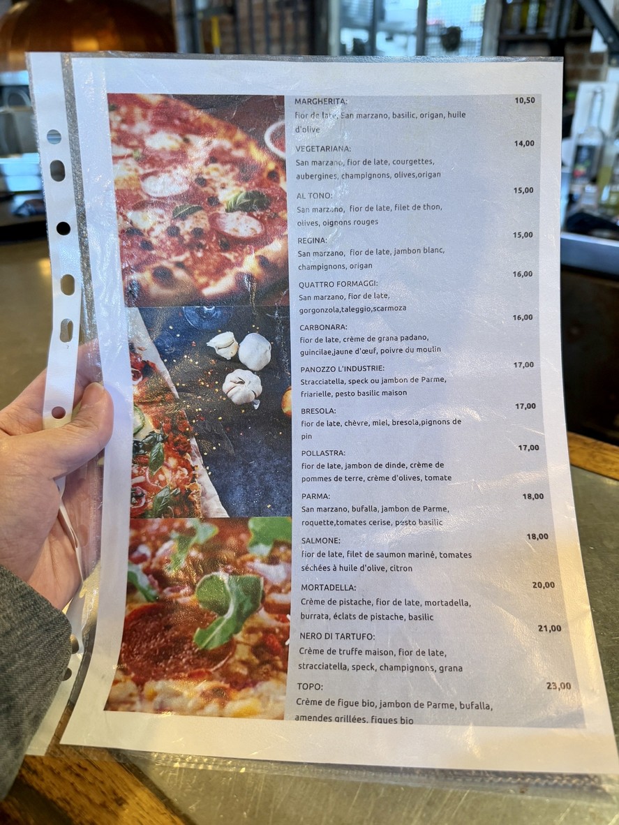 L'Industrie | Café Restaurant menu 3