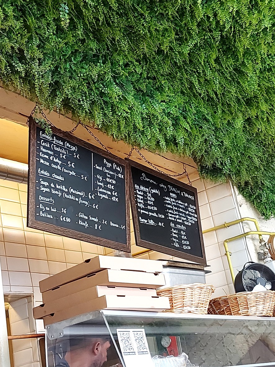 Durum & Breakfast menu 1