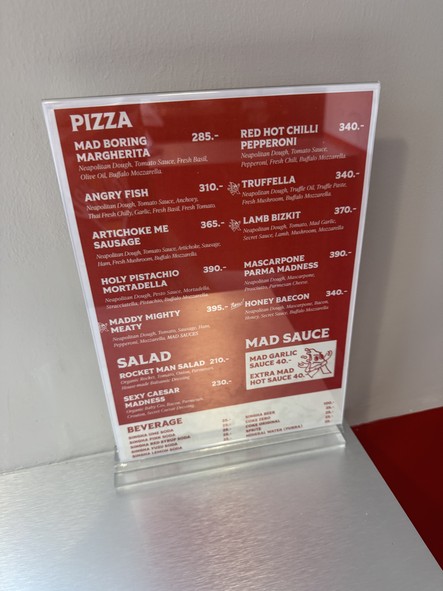 MAD PIZZA ARI