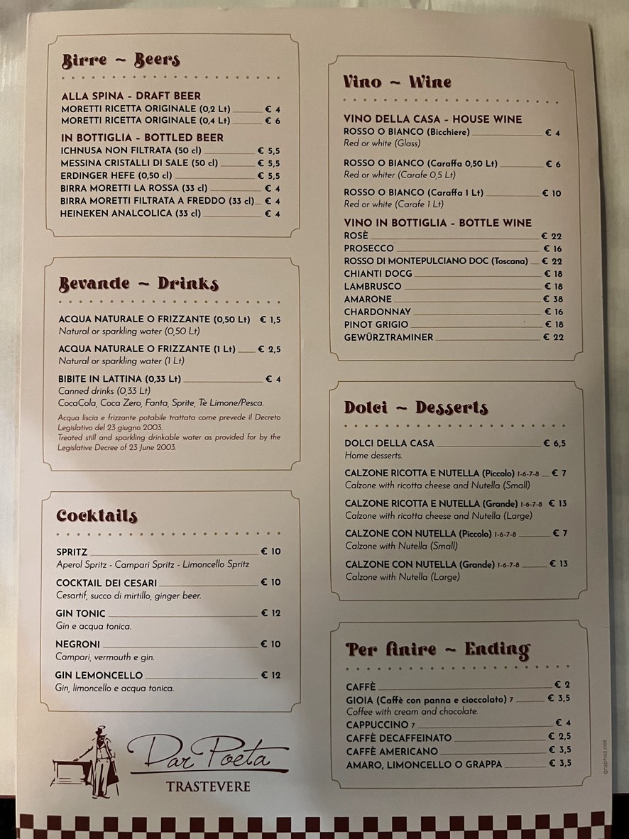 Dar Poeta menu 5
