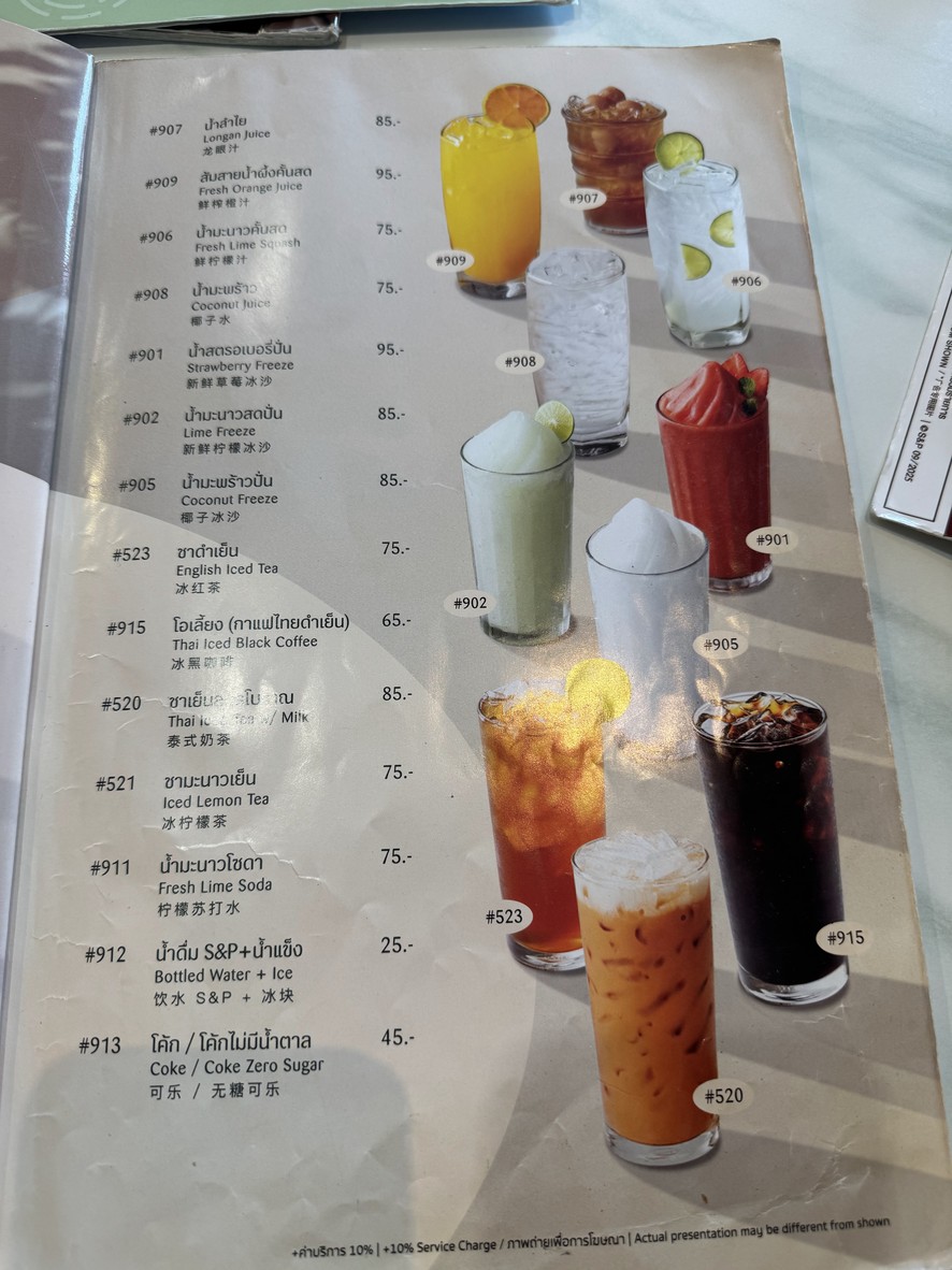إس آند بي مستشفى فرا مونغكوت كلاه menu 3