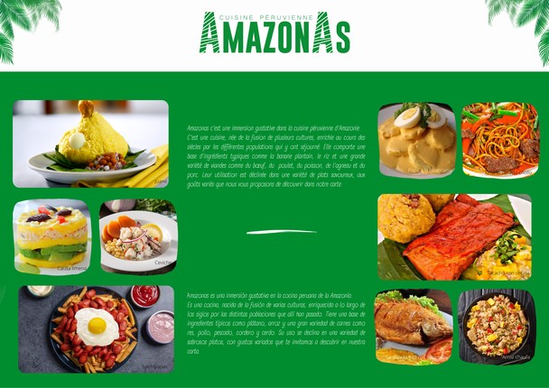 Amazonas cuisine péruvienne