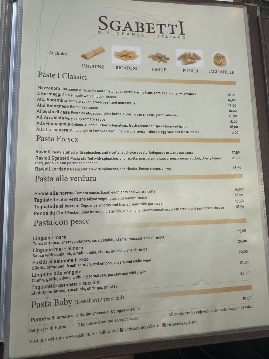 Sgabetti menu 2