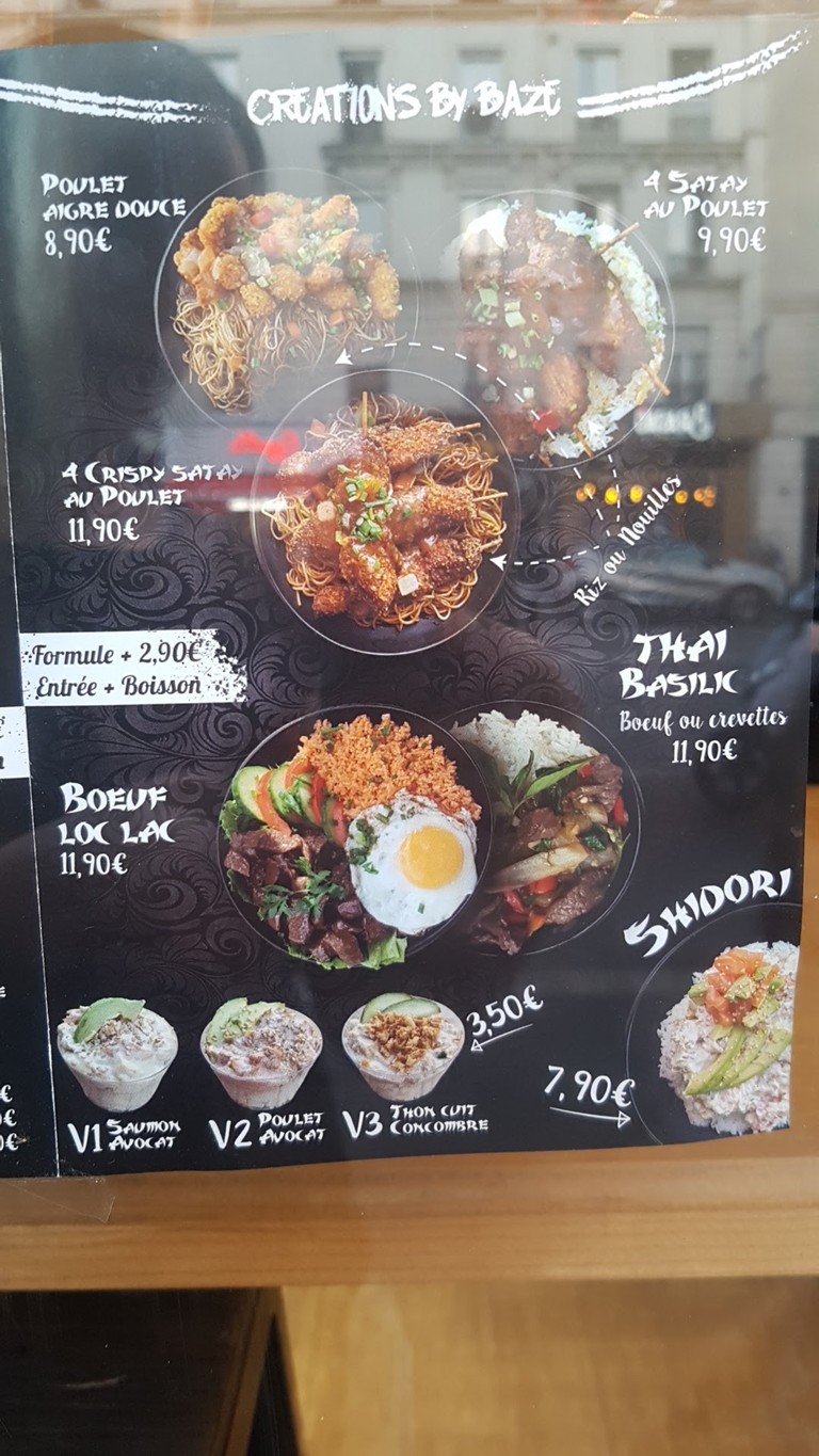 Food halal. menu 2