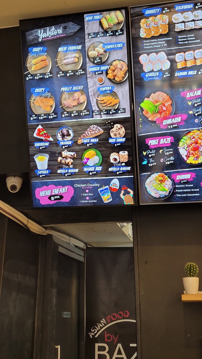 Food halal. menu 6