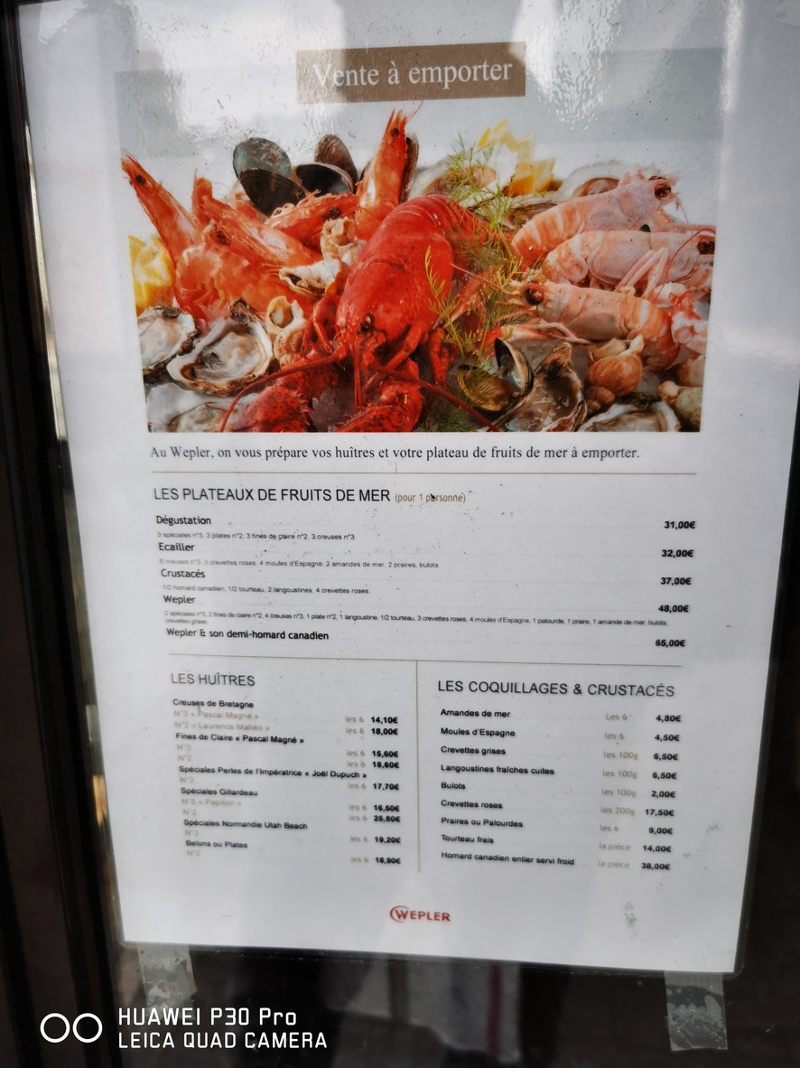 Intermarché EXPRESS Malakoff menu 1