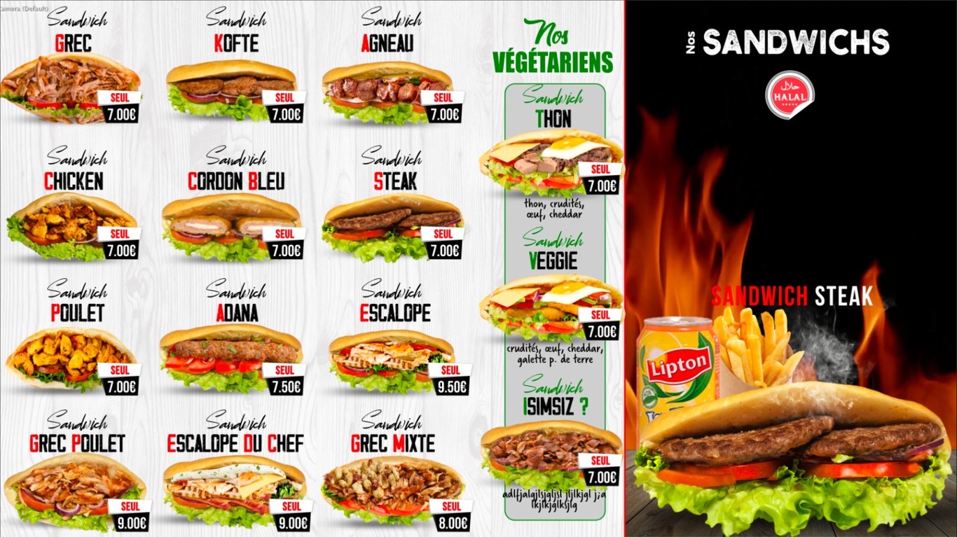 OZZ GRILL menu 2
