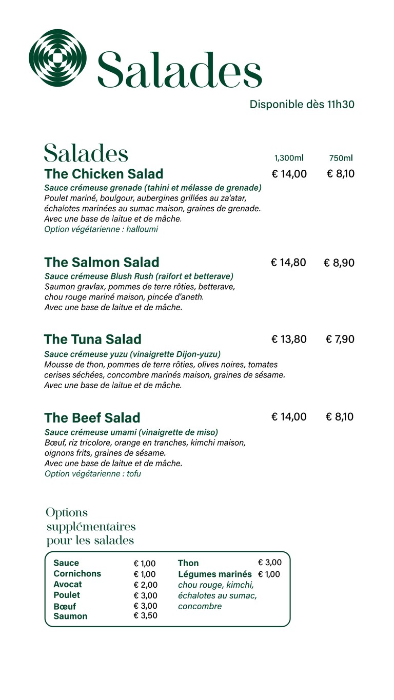 Camellia menu 2