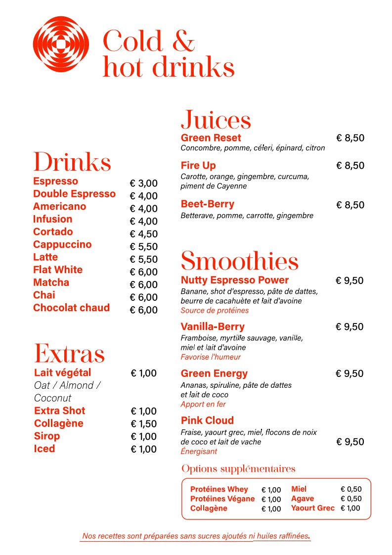 Camellia menu 4