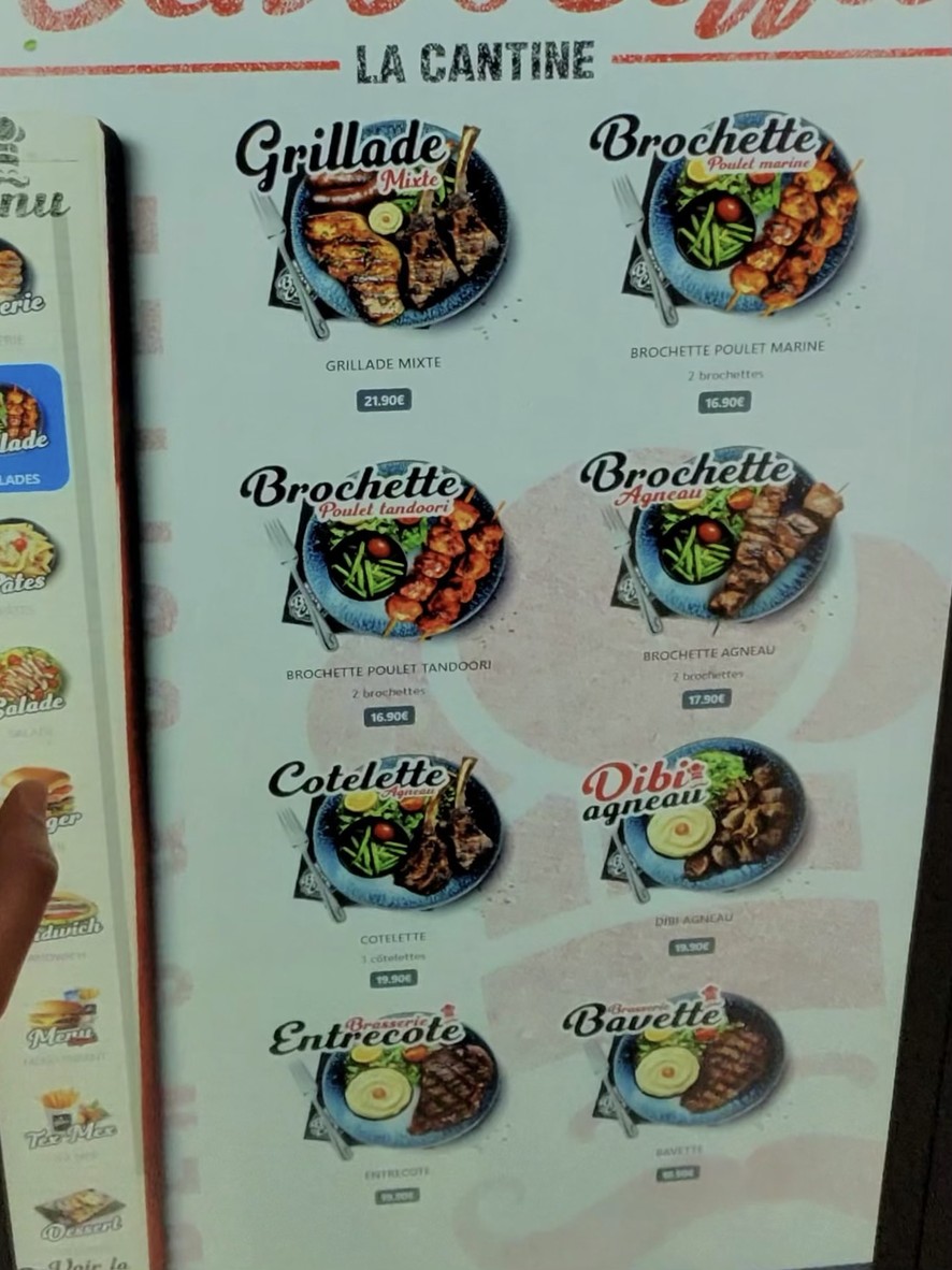 Ben's Coffee menu 2