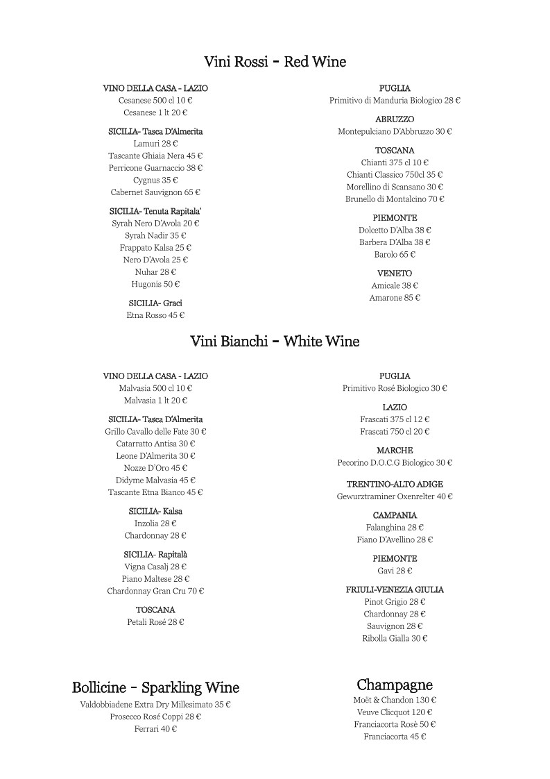 Elle Effe Restaurant menu 4