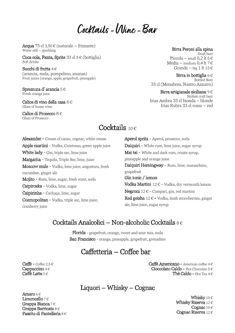 Elle Effe Restaurant menu 5