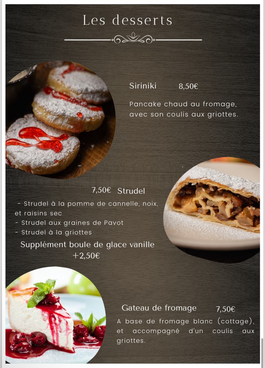 Le Bortsch menu 3