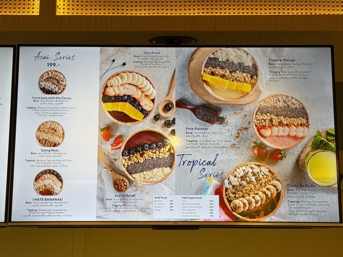 Ohana Poké (One Bangkok Mitsukoshi Depachika) menu 3