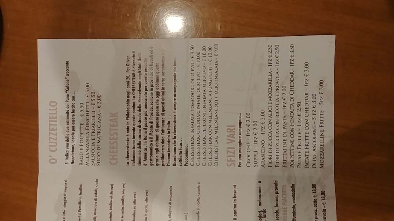 Arrecreate menu 2