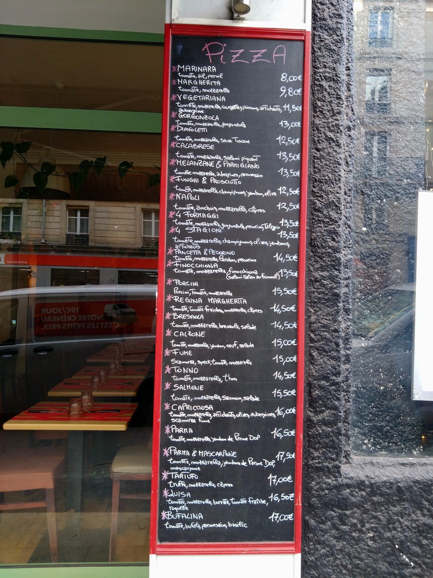 I Diavoletti Trattoria menu 2