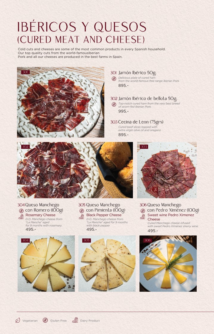 El Tapeo menu 4