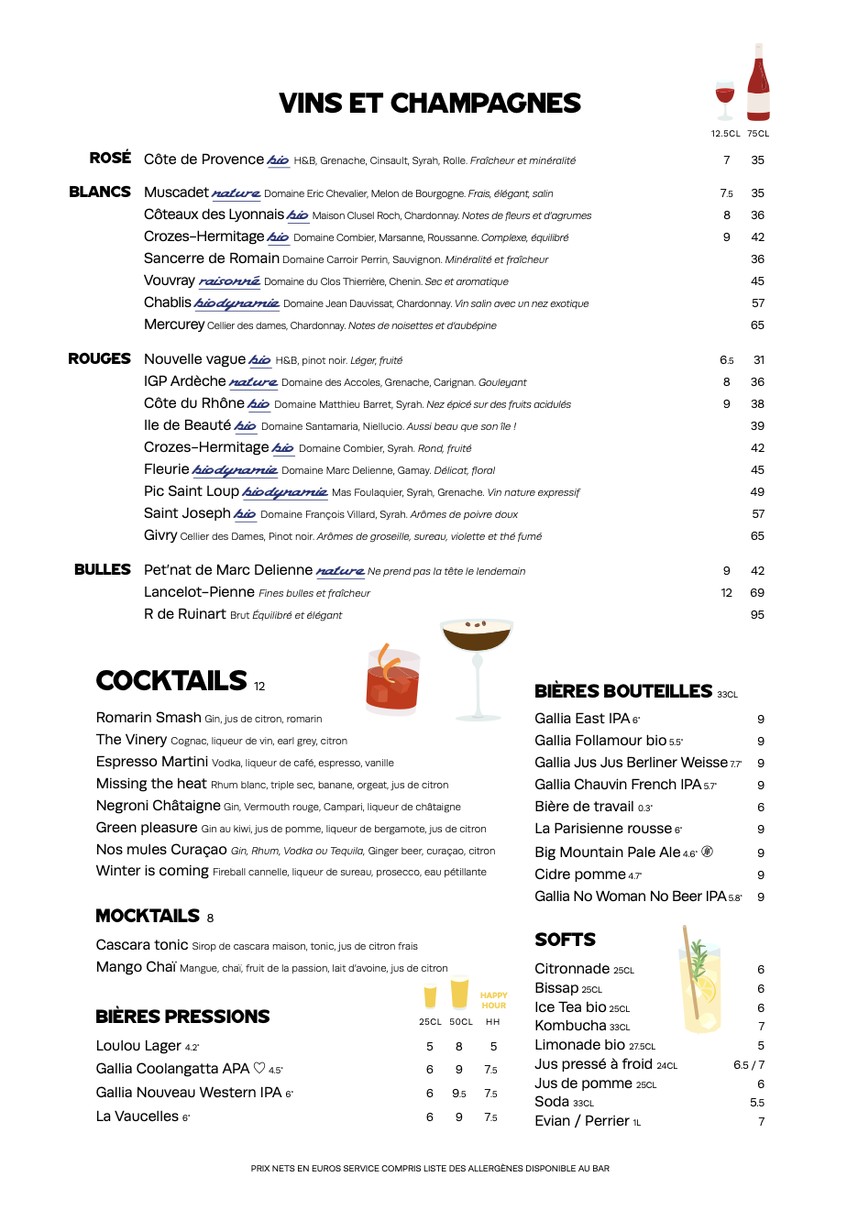 Loulou' Friendly Diner menu 8