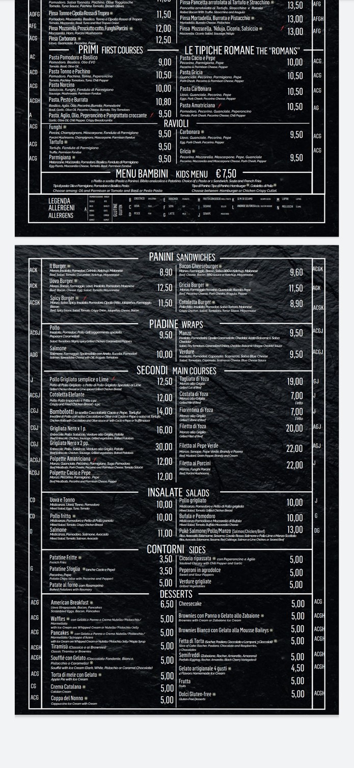 Nero.Lab menu 2