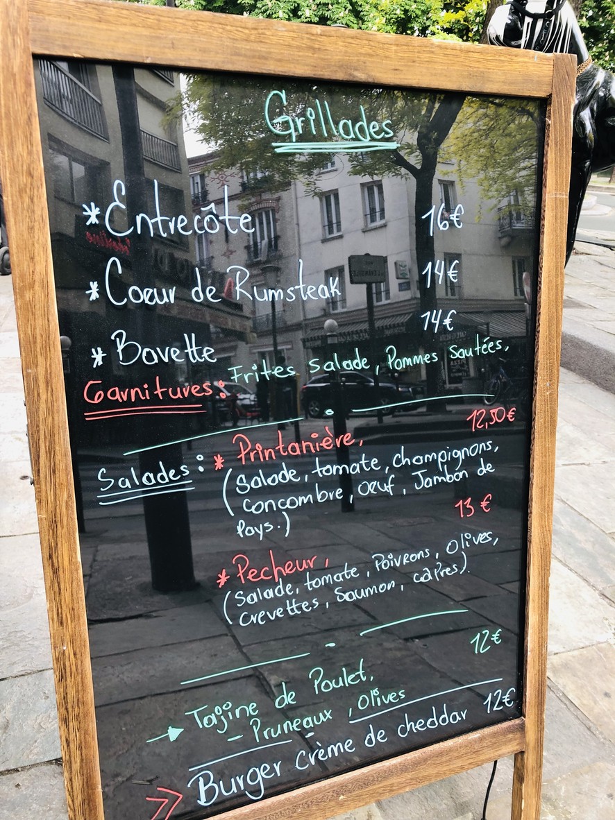 Bar Brasserie La Piscine menu 2