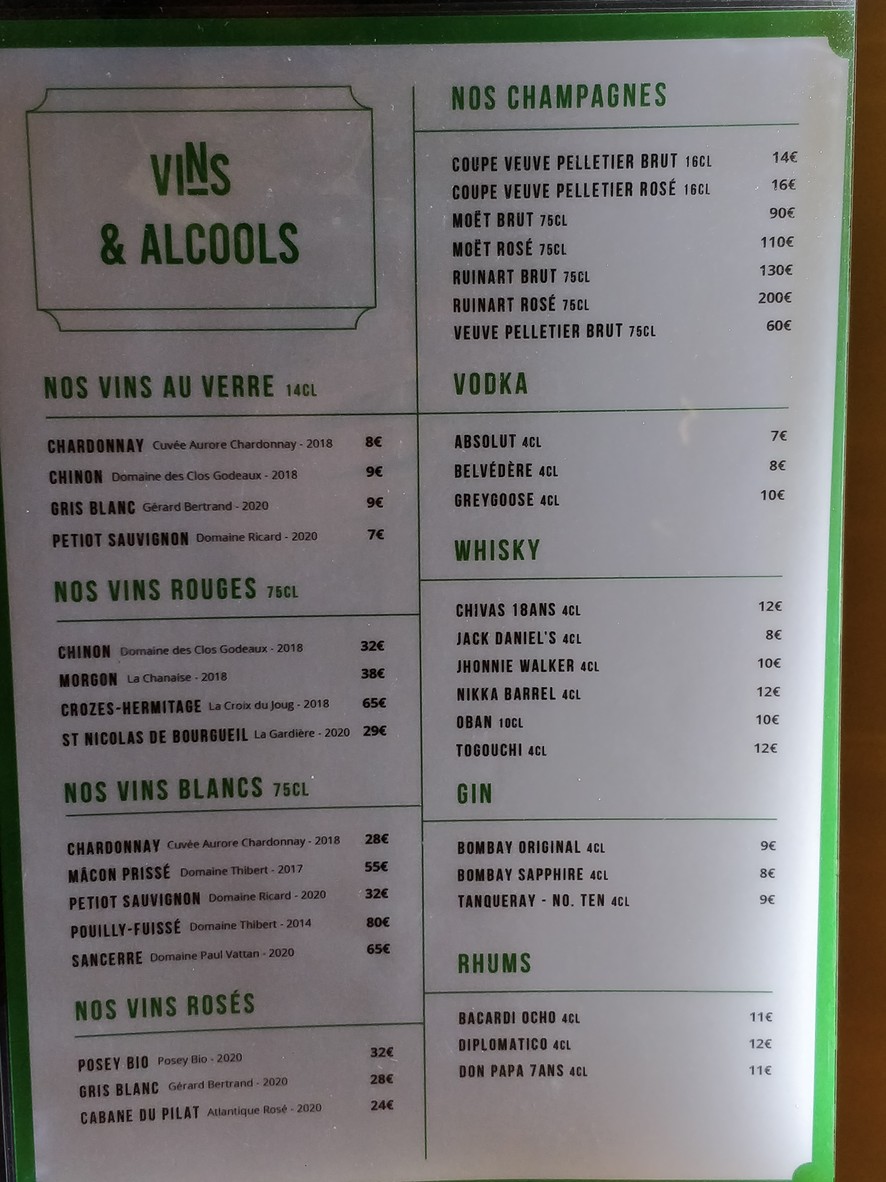 TOI menu 4