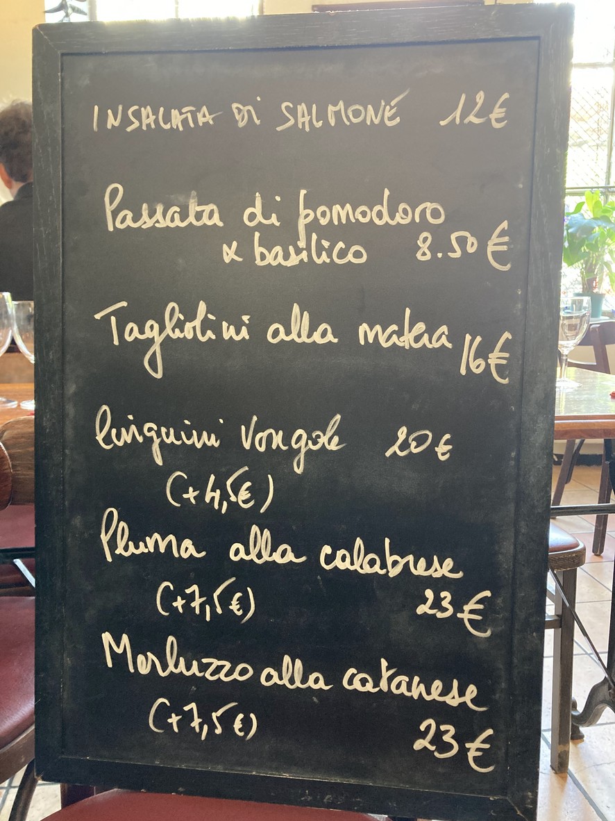 Swann et Vincent menu 2