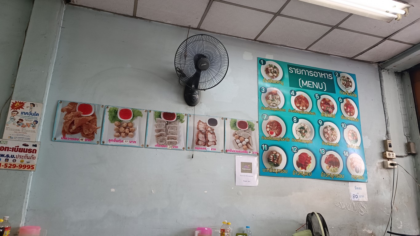 Gaolao Lueat Mu Urupong menu 3