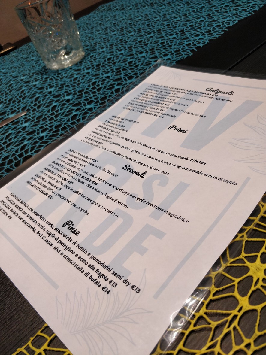 Riverside - Food Sounds Good menu 1