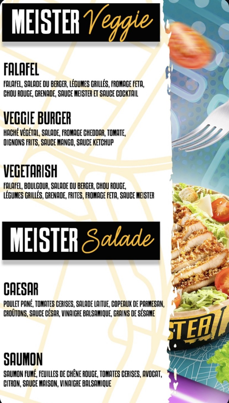 Meister Berliner kebap - ivry sur Seine menu 3