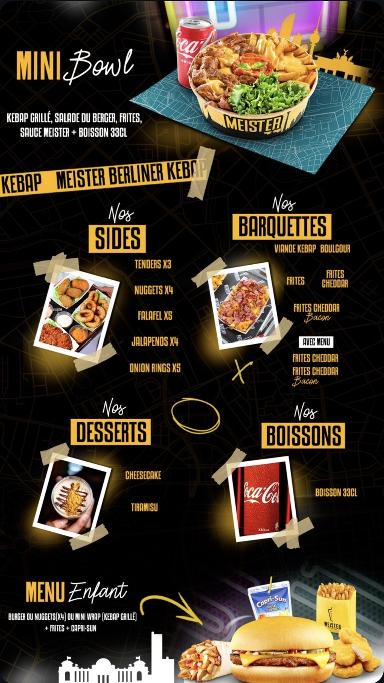 Meister Berliner kebap - ivry sur Seine menu 4