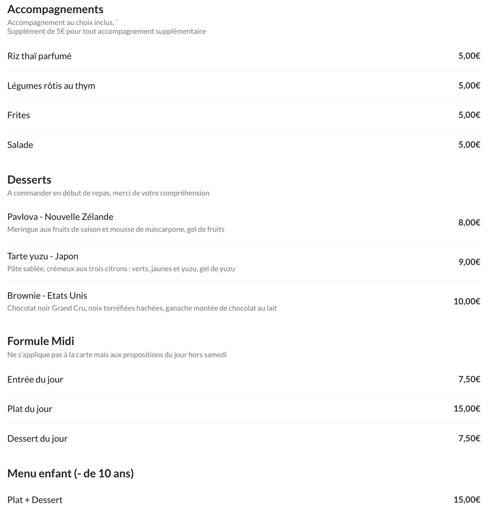 Octant menu 2