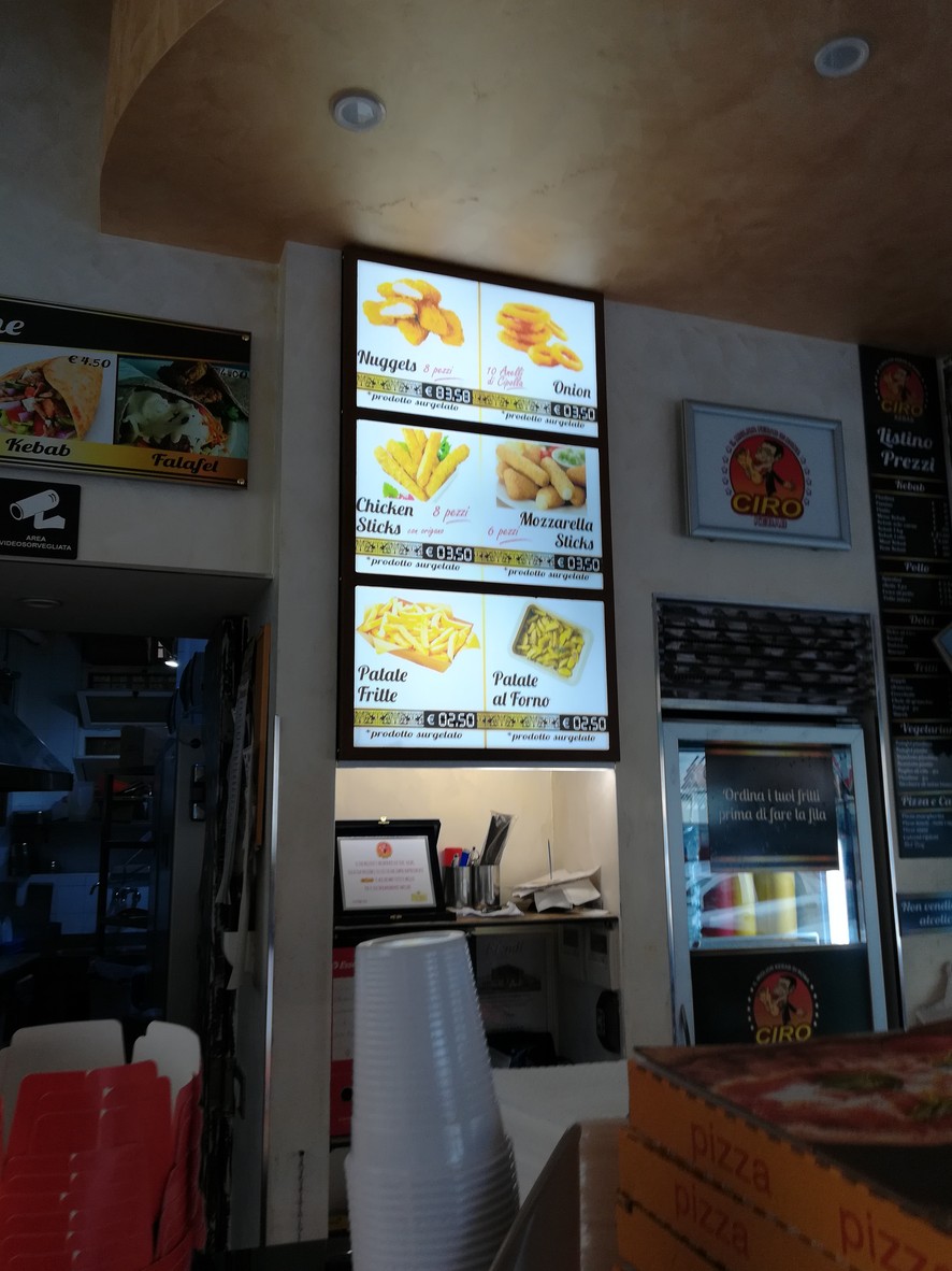 Ciro Kebab menu 3